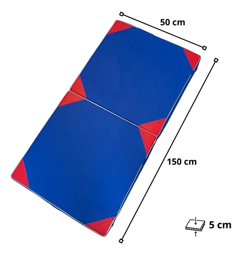 COLCHONETA DEPORTIVA DE TELA LONA OXFORD PARA EJERCICIOS 150X50X5 CM - 2