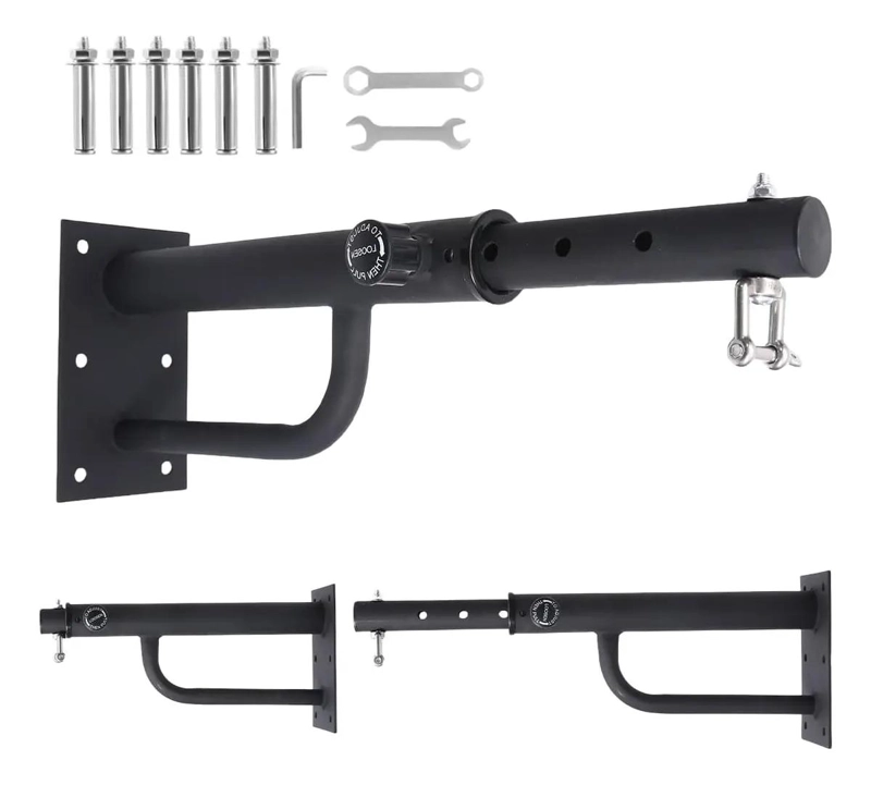 GENÉRICO SOPORTE DE PARED RESISTENTE PARA SACO DE BOXEO CON GIRO 360 GRADOS