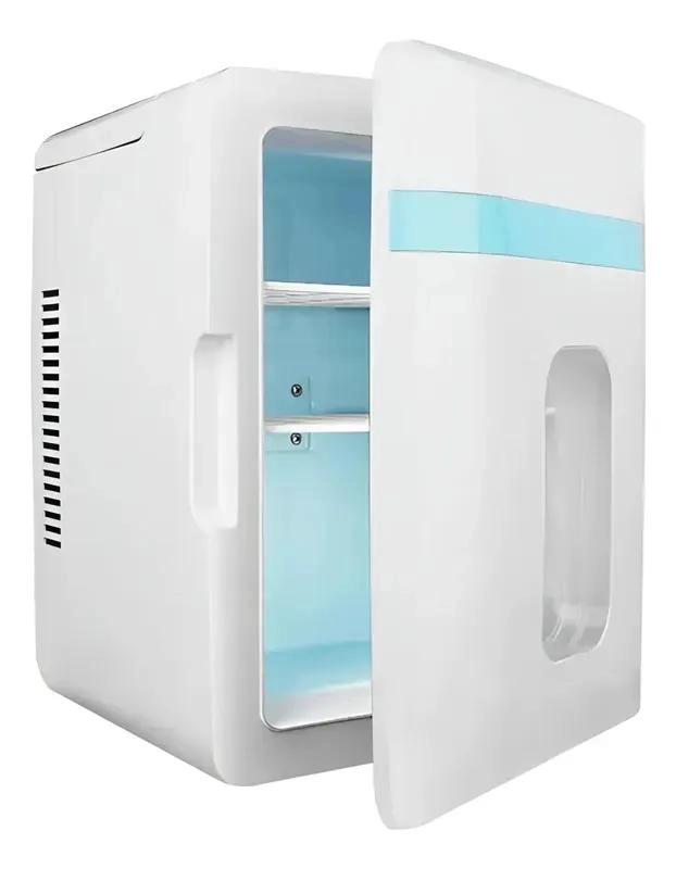 MINI REFRIGERADOR ELE CTRICO PORTATIL COMPACTO DE 12 LITROS PARA AUTO Y HOGAR - 1