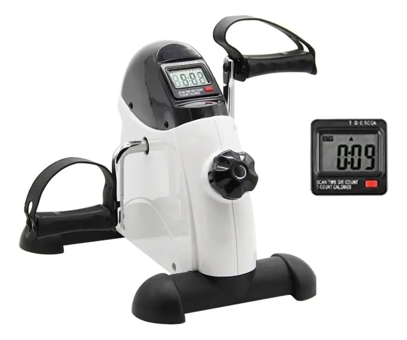 PEDALERA COMPACTA PARA ENTRENAMIENTO DE MANOS Y PIES CON CONTADOR DIGITAL - 1