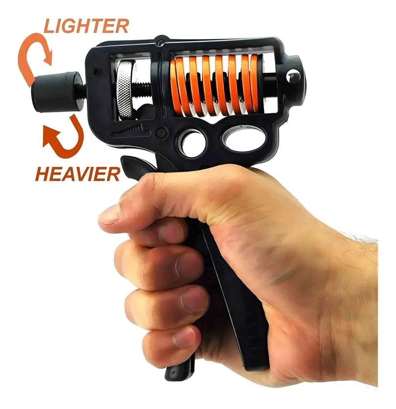 EJERCITADOR DE ANTEBRAZO AJUSTABLE CON RESISTENCIA DE 5 A 165 KG - 4