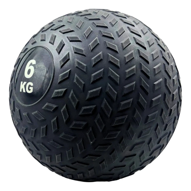 BALON MEDICINAL DE 6 KG PARA ENTRENAMIENTO MUSCULAR Y RESISTENCIA - 4
