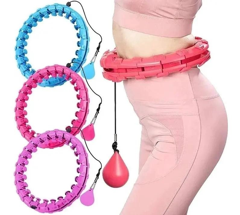 ARO ENTRENADOR DE CINTURA CON PESO AJUSTABLE PARA EJERCICIO - 1