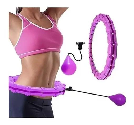 ARO ENTRENADOR DE CINTURA CON PESO AJUSTABLE PARA EJERCICIO - 3