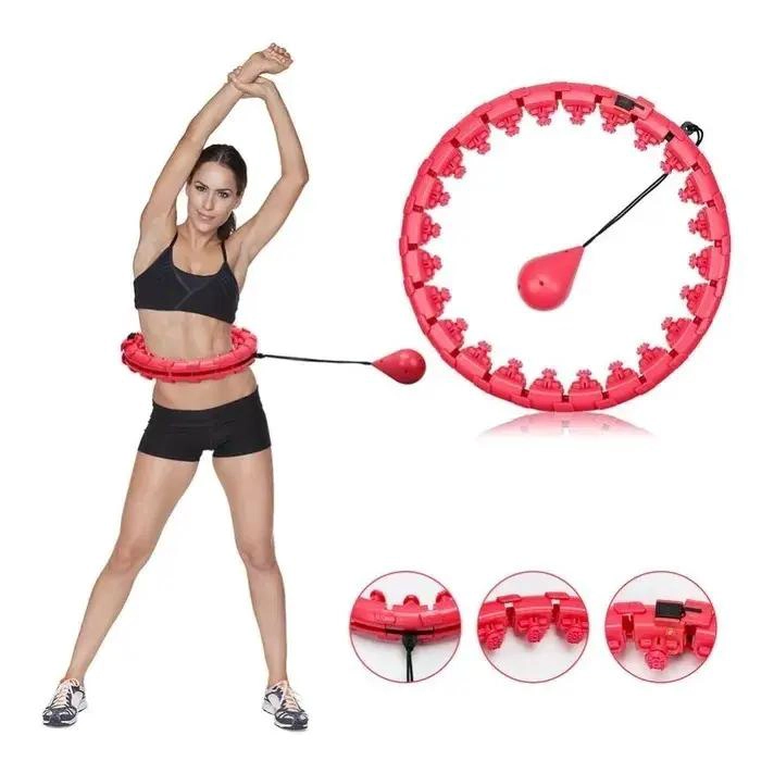 ARO ENTRENADOR DE CINTURA CON PESO AJUSTABLE PARA EJERCICIO - 4