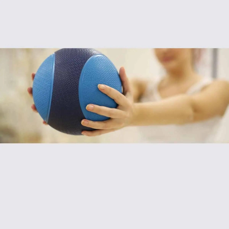 BALON DE PESO CON REBOTE 8 KG PARA ENTRENAMIENTO FUNCIONAL Y CROSSFIT - 3