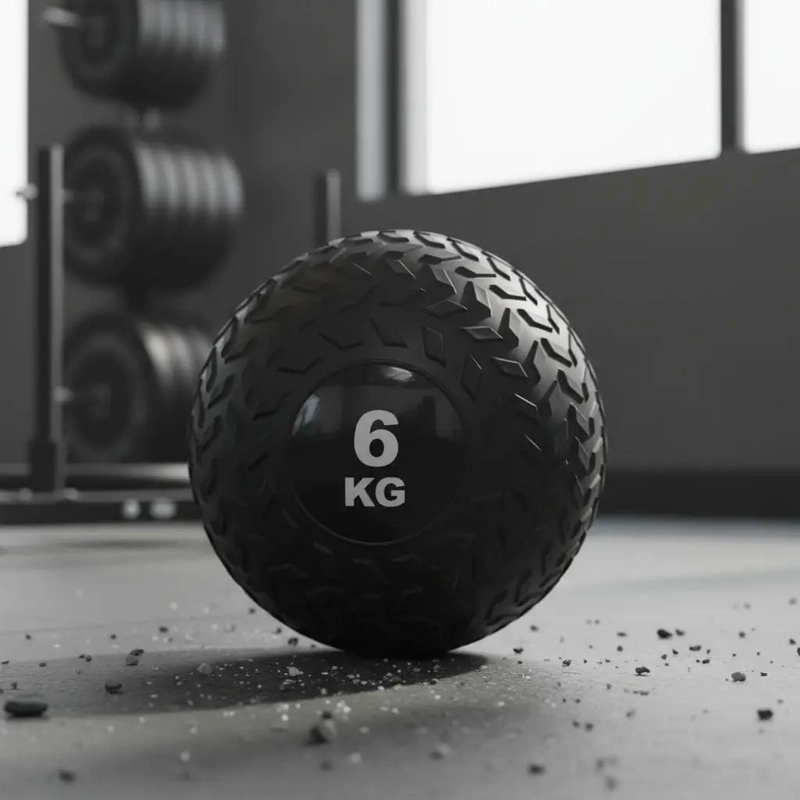 BALON MEDICINAL DE 6 KG PARA ENTRENAMIENTO FUNCIONAL Y FUERZA - 1