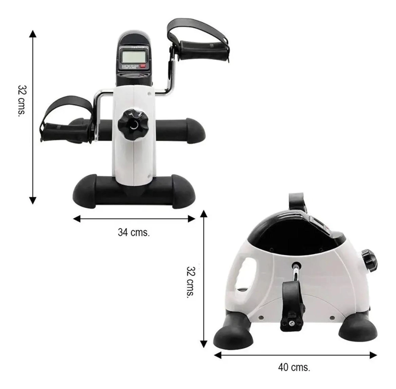 PEDALERA COMPACTA PARA ENTRENAMIENTO DE MANOS Y PIES CON CONTADOR - 3