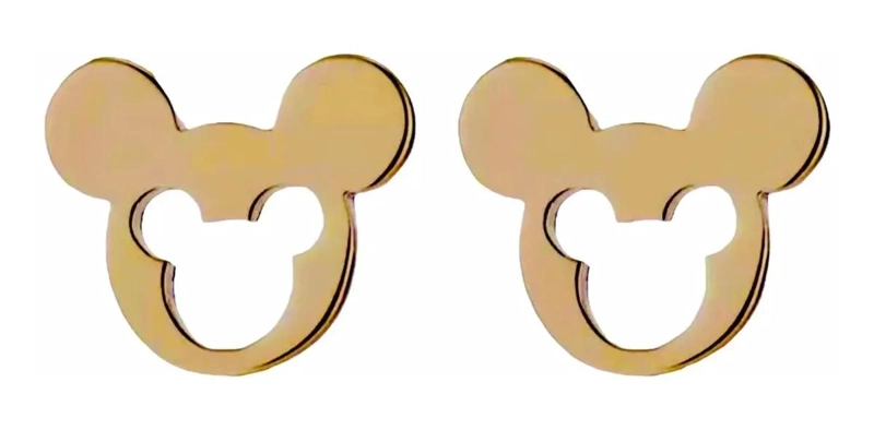 AROS DE ACERO QUIRURGICO CON DISEÑO DE CARITA HUECA - 3