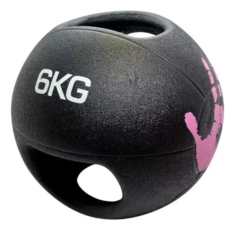 BALON MEDICINAL CON DOBLE AGARRE PARA ENTRENAMIENTO DE 6 KILOGRAMOS - 1