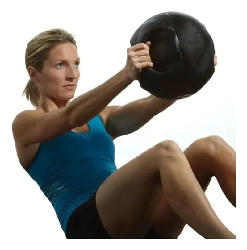 BALON MEDICINAL CON DOBLE AGARRE PARA ENTRENAMIENTO DE 6 KILOGRAMOS - 2