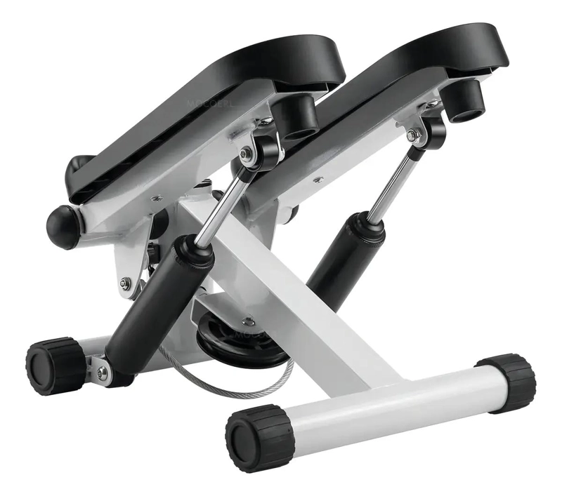 MAQUINA ESCALADORA CON RESISTENCIA AJUSTABLE Y DISEÑO COMPACTO NEGRO - 2