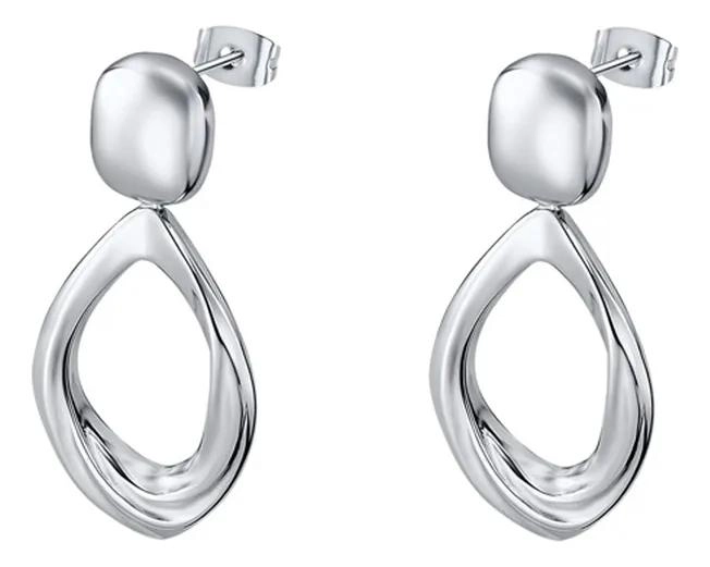 AROS ELEGANTES PARA MUJER DISEÑO URBANO CON ACABADO BRILLANTE - 1