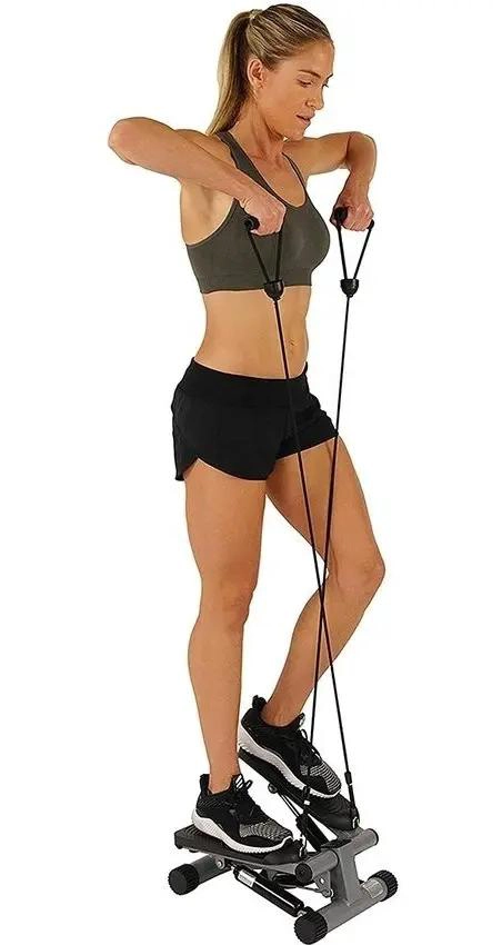 ELIPTICA ESCALADORA CON BANDAS DE RESISTENCIA PARA ENTRENAMIENTO FITNESS - 2