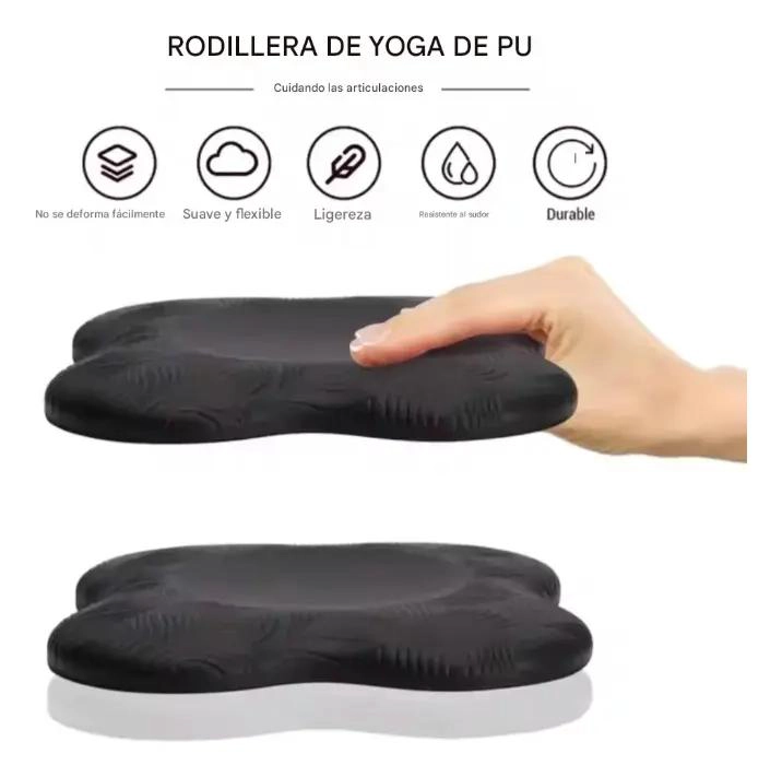 SET DE 2 ESTERILLAS PARA YOGA CON RODILLERAS Y CODERAS INCLUIDAS - 2