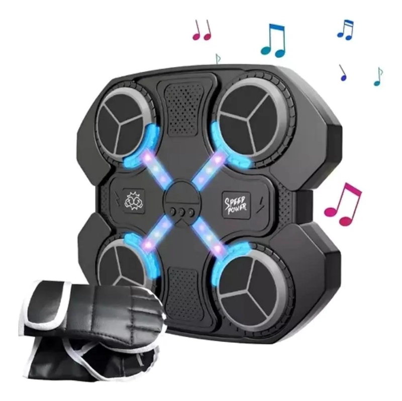 MAQUINA DE BOXEO CON MUSICA Y CONEXION BLUETOOTH PARA NIÑOS CON GUANTE INCLUIDO - 5