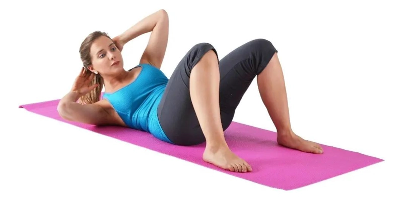 KIT COMPLETO PARA YOGA CON PELOTA DE 75 CM, INFLADOR, MAT Y LADRILLO - 3