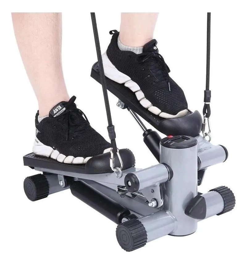 MINI STEPPER CON BANDAS DE RESISTENCIA PARA EJERCICIO EN CASA - 4