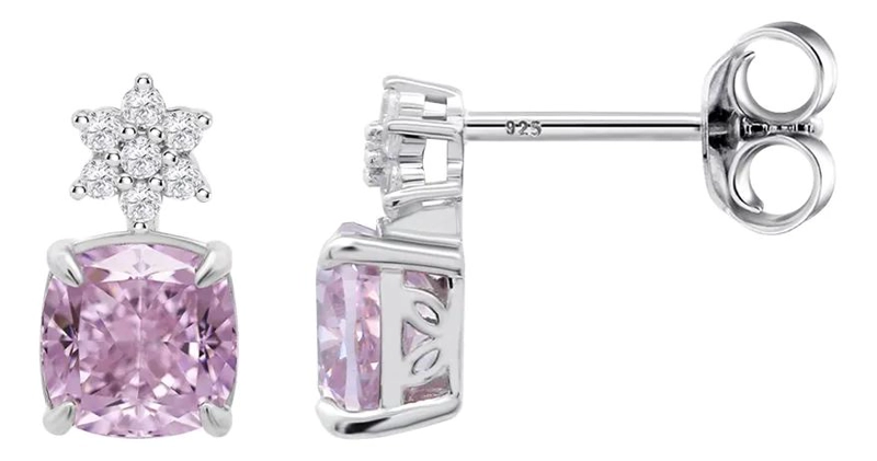 AROS DE PLATA PARA MUJER DISEÑO ELEGANTE Y MODERNO - 2