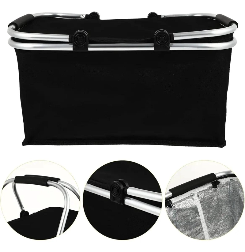 BOLSO TE RMICO PLEGABLE PARA PICNIC CON CAPACIDAD COOLER PORTATIL - 2