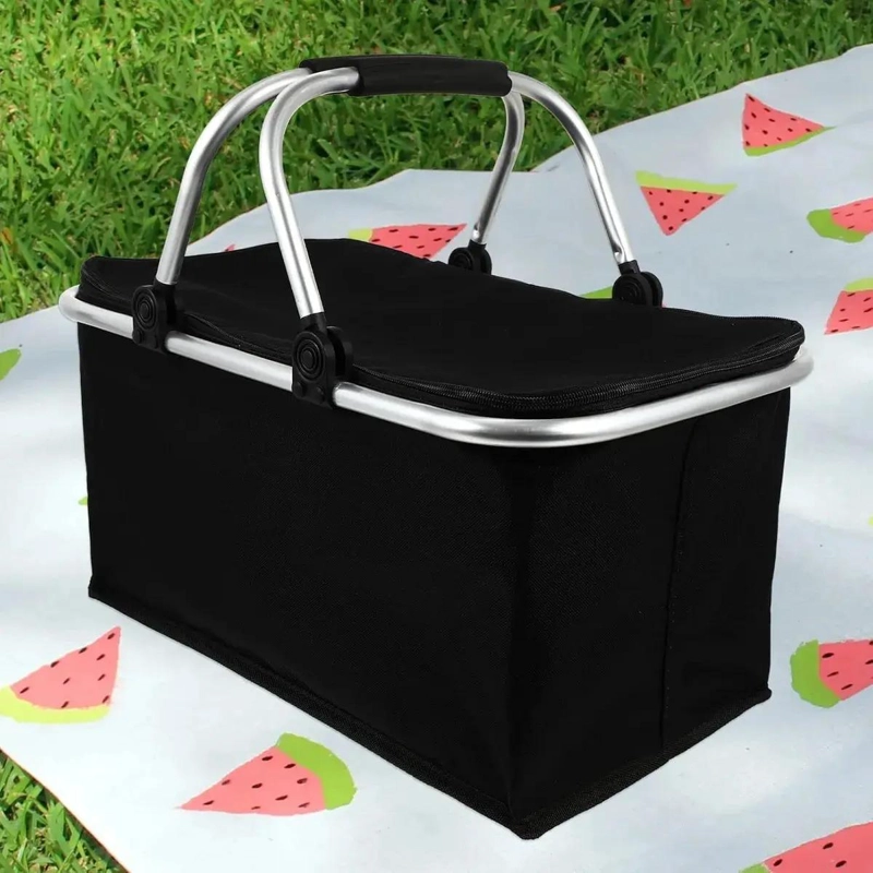 BOLSO TE RMICO PLEGABLE PARA PICNIC CON CAPACIDAD COOLER PORTATIL - 4