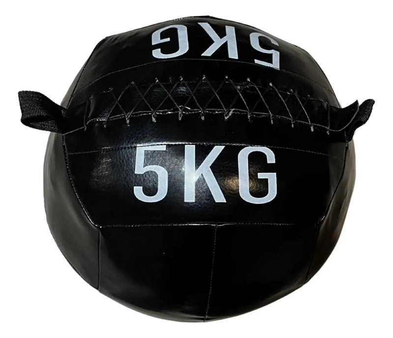 BALON MEDICINAL DE ECOCUERO PARA ENTRENAMIENTO MUSCULAR 5 KG - 3