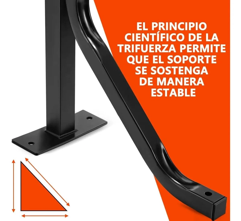 SOPORTE RESISTENTE PARA SACO DE BOXEO COLGANTE HASTA 100 KG - 3