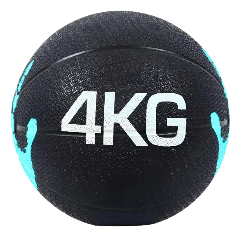 BALON MEDICINAL DE 4 KG CON REBOTE PARA ENTRENAMIENTO FUNCIONAL Y FUERZA - 3