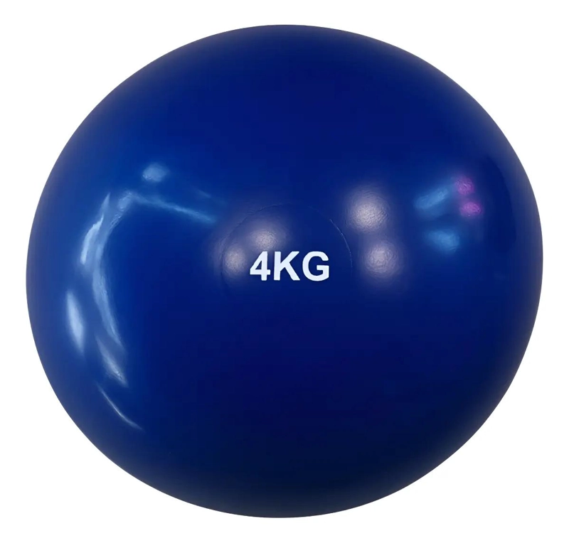 BALON MEDICINAL DE 4 KG CON RECUBRIMIENTO DE SILICONA ANTIDESLIZANTE - 2