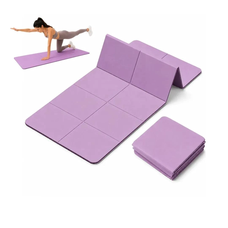 MAT DE YOGA PLEGABLE ANTIDESLIZANTE PARA ABDOMINALES 183X60X0.5 CM - 1