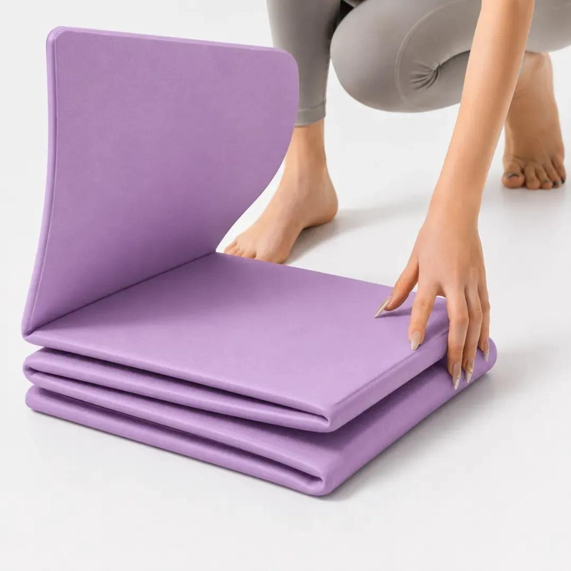 MAT DE YOGA PLEGABLE ANTIDESLIZANTE PARA ABDOMINALES 183X60X0.5 CM - 5