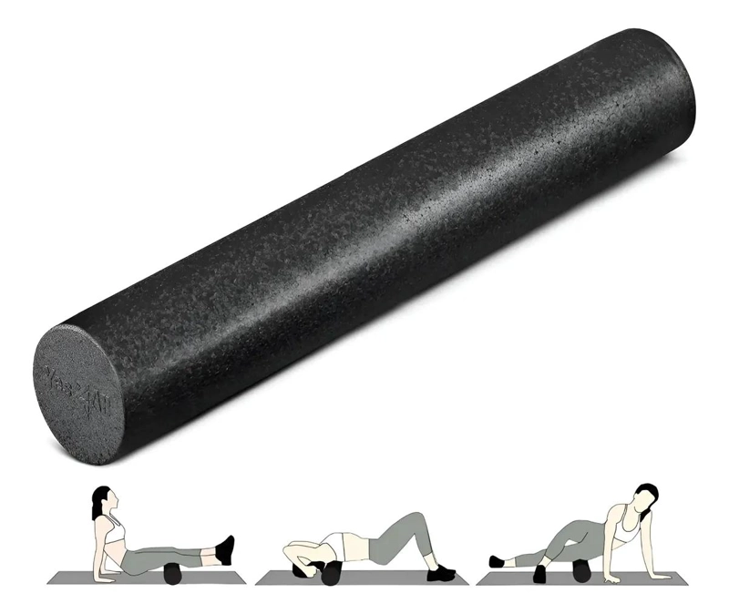RODILLO DE PILATES Y YOGA PARA MASAJE Y EJERCICIO CON SUPERFICIE LISA - 3
