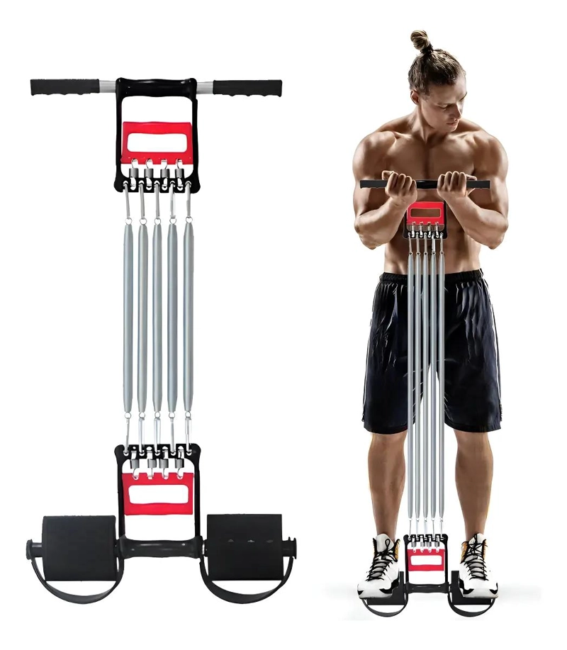 EXTENSOR PARA PECHO Y BRAZOS CON 5 RESORTES DE ALTA RESISTENCIA - 1