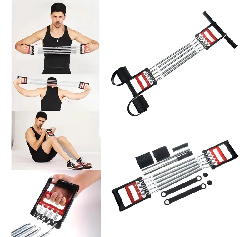 EXTENSOR PARA PECHO Y BRAZOS CON 5 RESORTES DE ALTA RESISTENCIA - 2