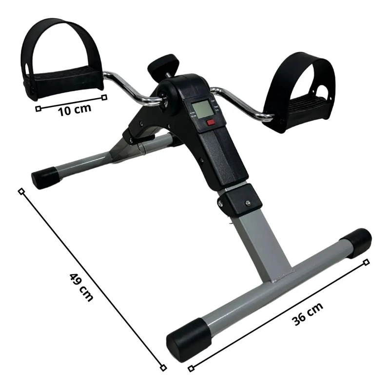 PEDALERA PLEGABLE CON PANTALLA LCD PARA EJERCICIO EN CASA - 2
