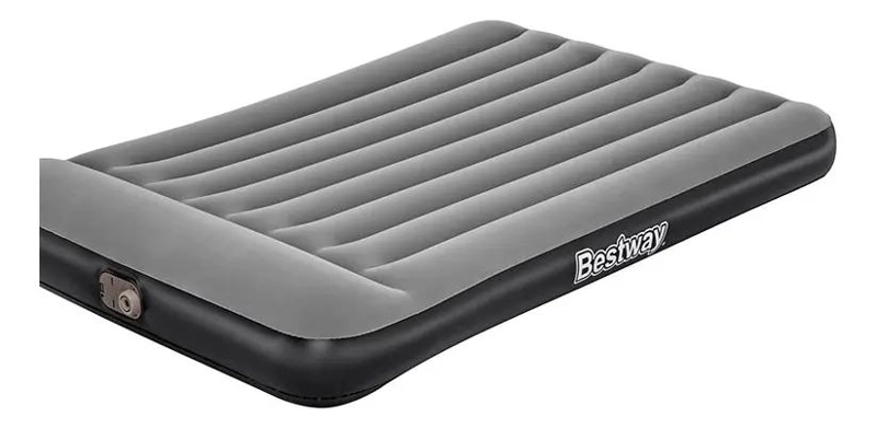 COLCHON INFLABLE DOBLE CON BOMBA ELE CTRICA INTEGRADA 181X137X30 CM - 1