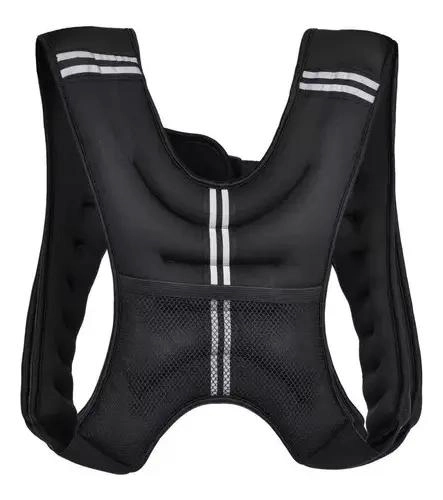 CHALECO DE PESO AJUSTABLE PARA ENTRENAMIENTO FITNESS Y CROSSFIT 10 KG - 1