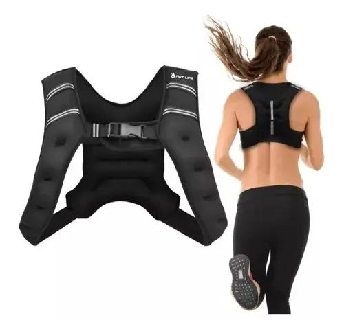 CHALECO DE PESO AJUSTABLE PARA ENTRENAMIENTO FITNESS Y CROSSFIT 10 KG - 3