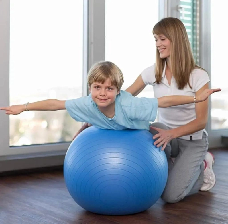 PELOTA DE EJERCICIO PARA YOGA PILATES Y ENTRENAMIENTO 65 CM - 4