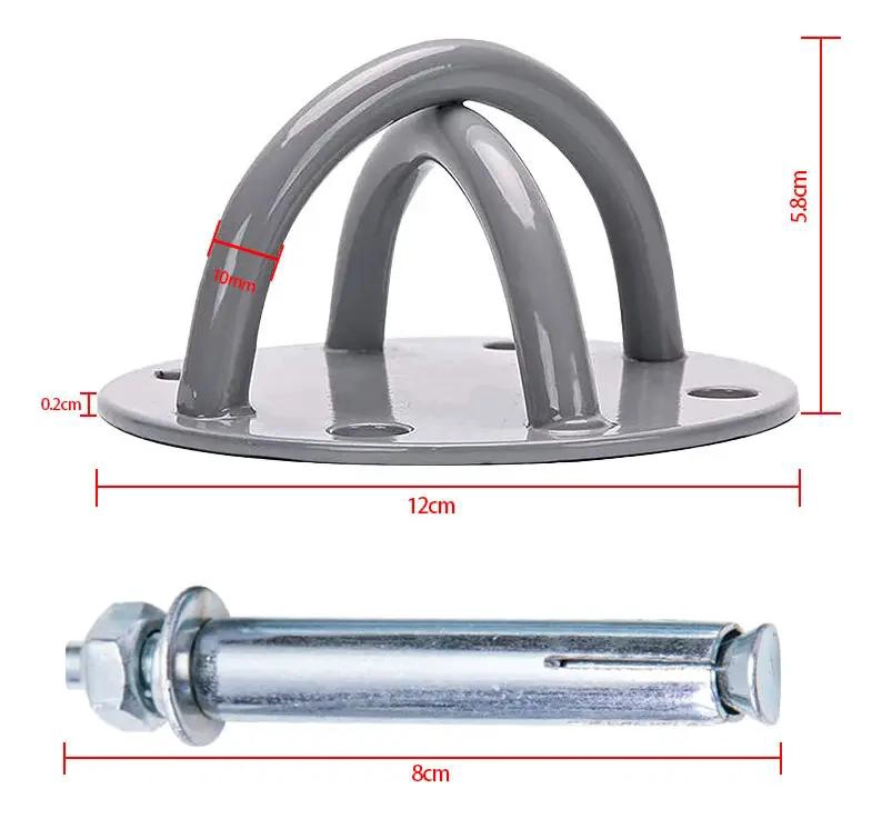 ANCLAJE PARA PARED Y TECHO CON BANDA DE SUSPENSION PARA ENTRENAMIENTO - 2