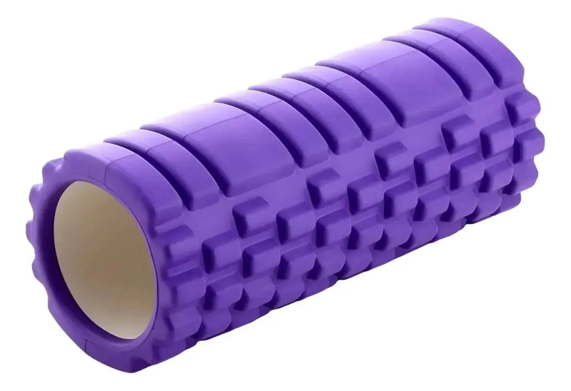 RODILLO DE RESINA PARA YOGA Y MASAJE MUSCULAR DE 45 CM - 2