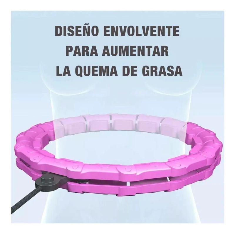 ARO PARA EJERCICIO Y GIMNASIA CON TAMAÑO AJUSTABLE PARA ENTRENAMIENTO - 2