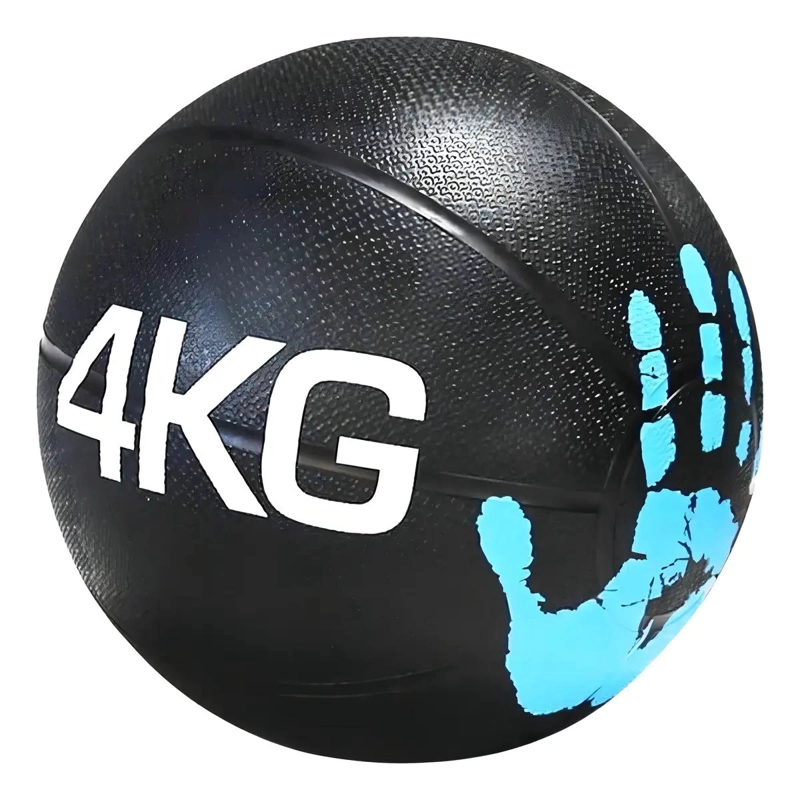 BALON MEDICINAL DE 4 KG CON REBOTE PARA ENTRENAMIENTO DEPORTIVO - 1
