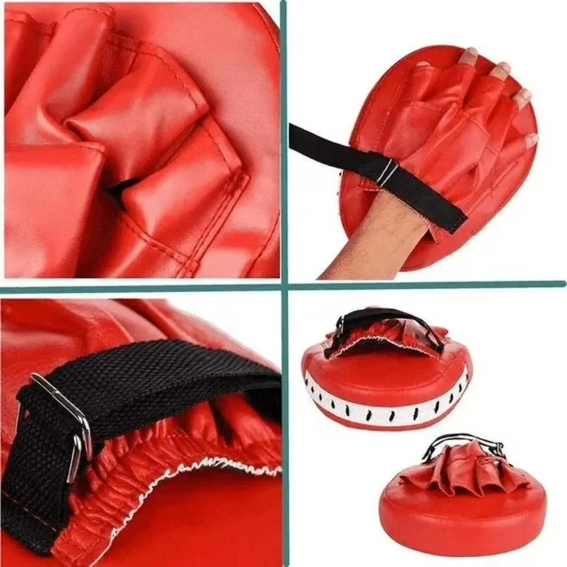 GUANTES PROTECTORES PARA KARATE CON COJIN PARA GOLPES Y PATADAS - 1