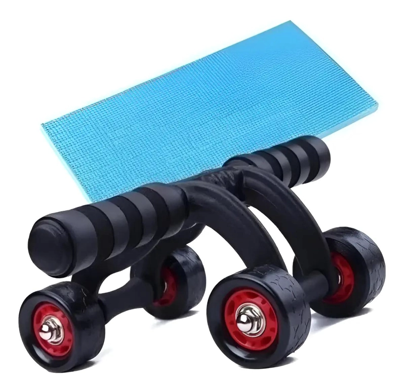 RUEDA ABDOMINAL CON CUATRO RUEDAS PARA FORTALECER EL ABDOMEN Y MEJORAR LA FUERZA - 1