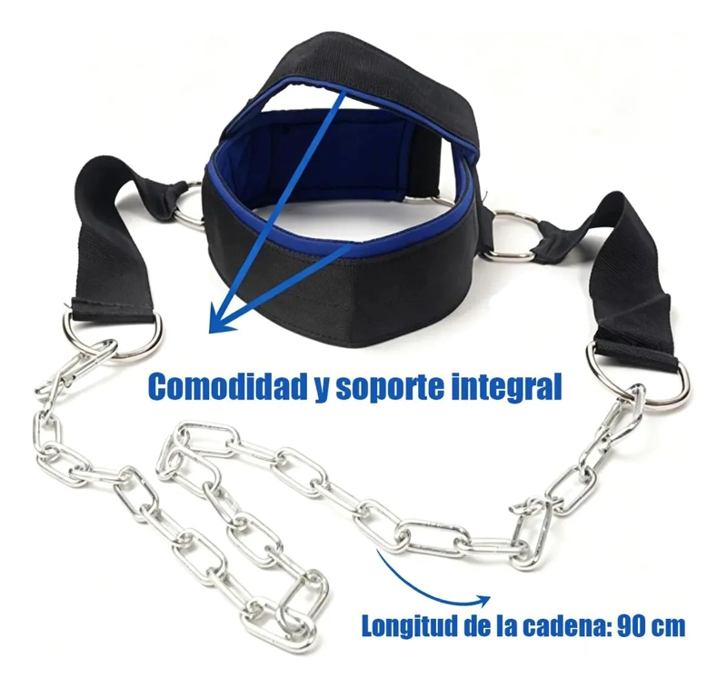 GORRO CON ARNE S PARA SOPORTE CERVICAL EN LEVANTAMIENTO DE PESAS - 3