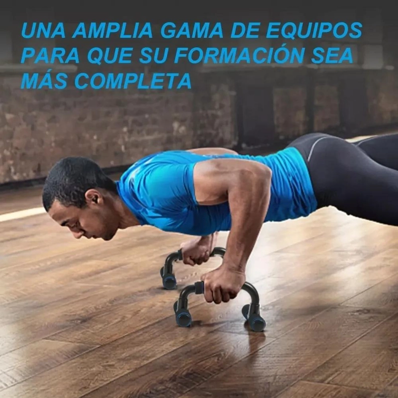 SET DE 7 RUEDAS PARA EJERCICIOS ABDOMINALES EN COLOR AZUL - 5