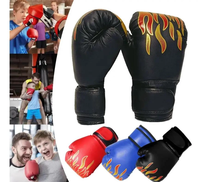 SET DE GUANTES DE BOXEO PARA NIÑOS ENTRENAMIENTO SEGURO Y COMODO - 3