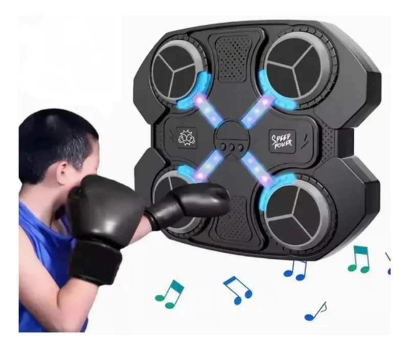 MAQUINA DE BOXEO INTELIGENTE MONTADA EN PARED CON GUANTES INCLUIDOS - 3