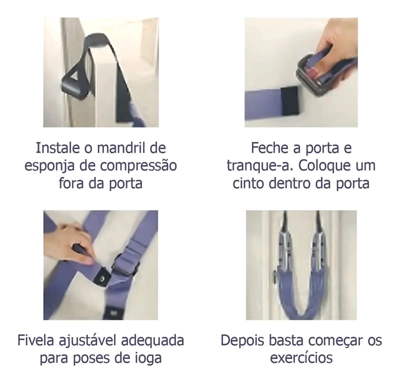 RED ELASTICA PARA YOGA AE REO PILATES ENTRENAMIENTO FITNESS - 3